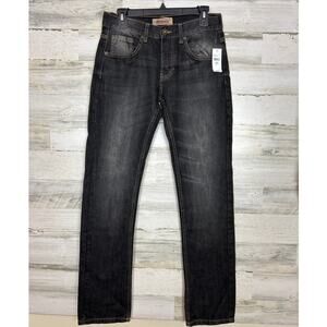 Alcott & Co mens 32 x 34 gray wash skinny jean boho new retro american made